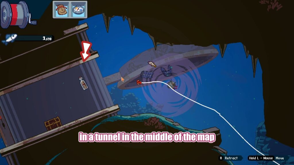Scale the Depths Guide: Point Nemo 100% collectibles location 5 bottle 4 4