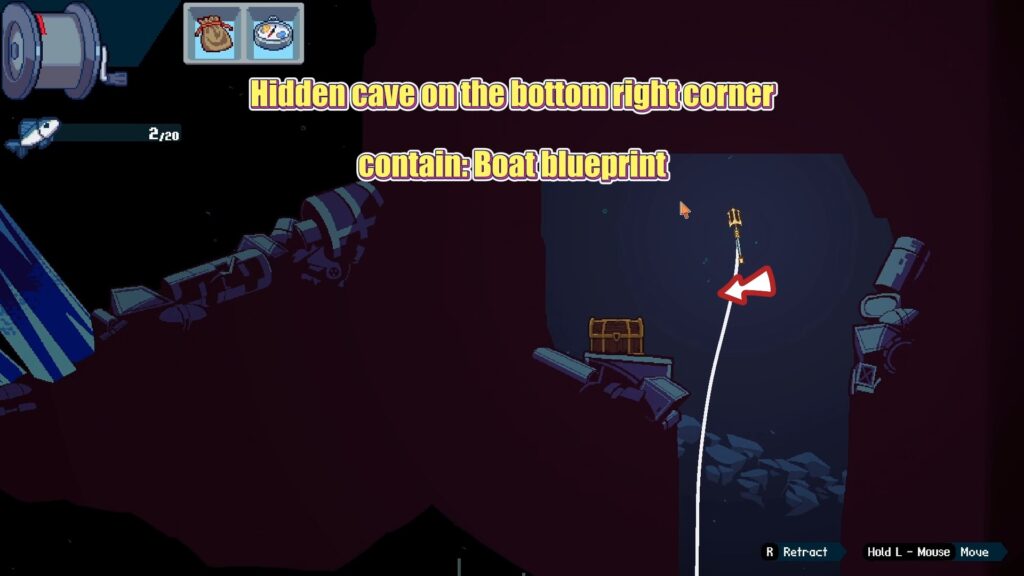 Scale the Depths Guide: Point Nemo 100% collectibles location 14 chest 4 4